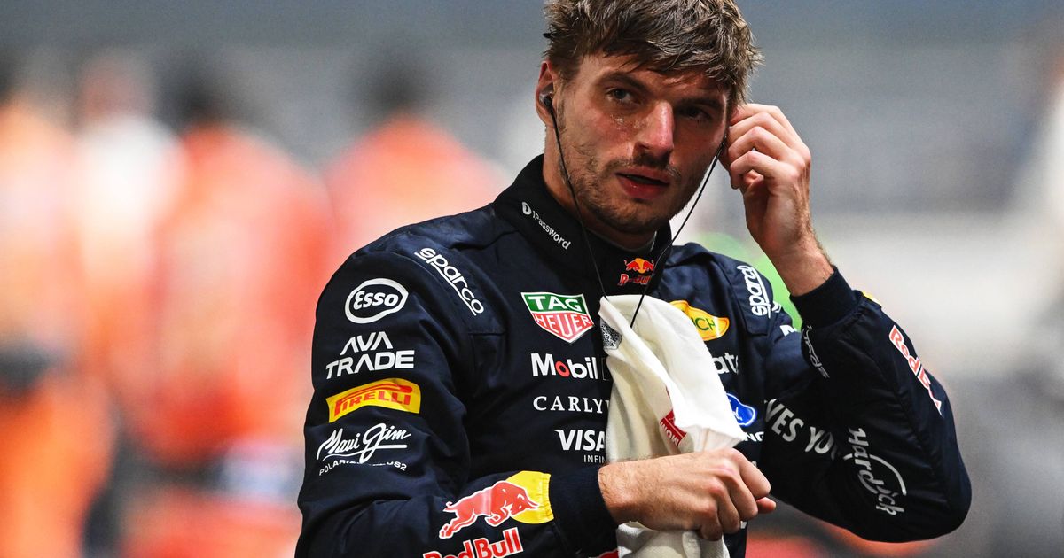 Verstappen wijst na pole op dit heikel punt voor sprintrace in Singapore