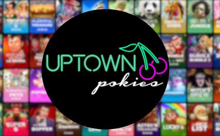 Winning pokies game interface at Uptown Pokies Casino
