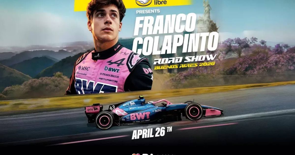Franco Colapinto to drive Alpine F1 car through Buenos Aires in historic homecoming road show