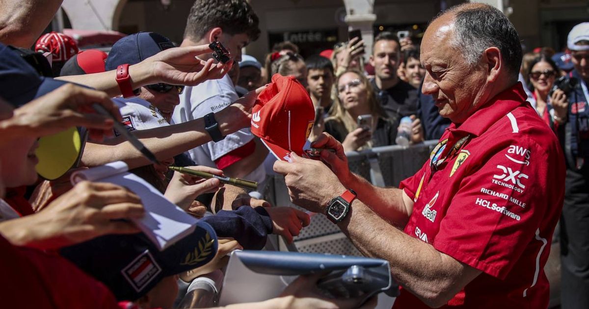 Ferrari boss Fred Vasseur returns after health scare ahead of Monaco Grand Prix