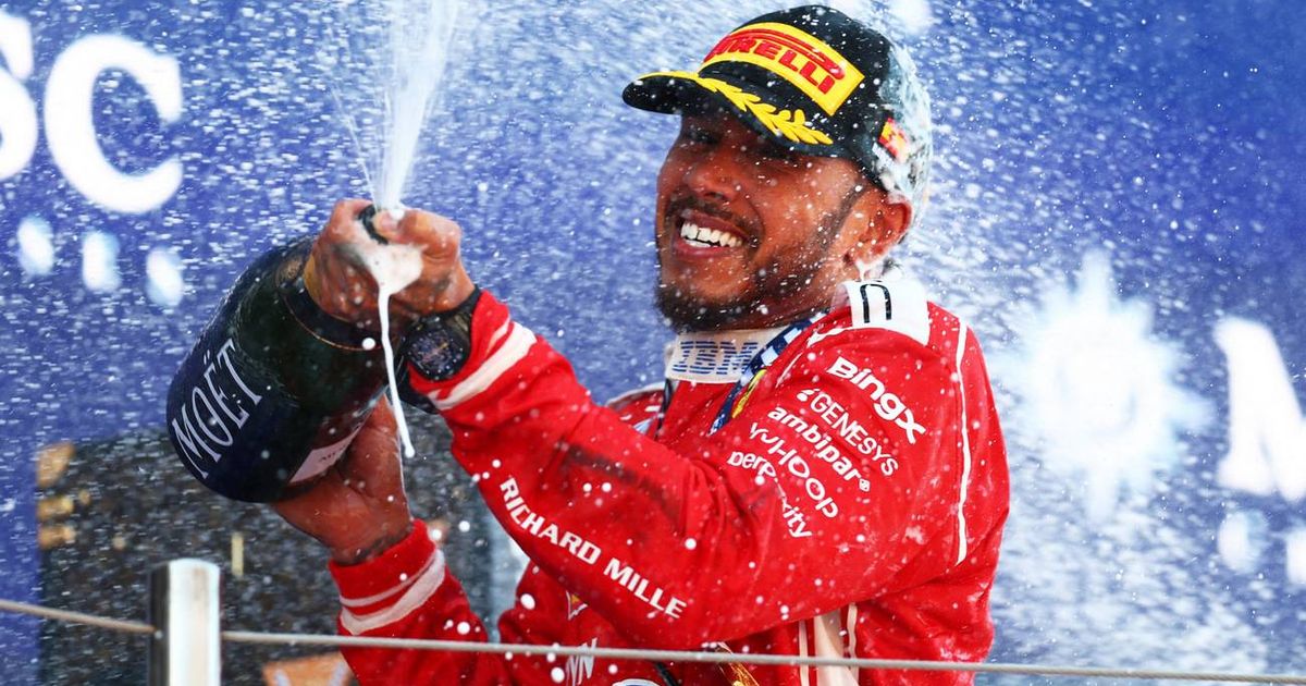 Sir Lewis Hamilton: Formula 1 victories are all special but this one with Ferrari is something else
