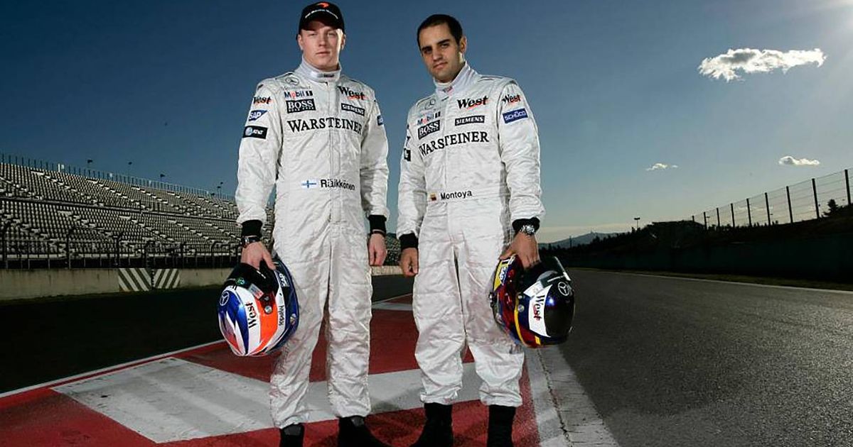 Juan Pablo Montoya arrived in Formula 1 as a superstar then Kimi Räikkönen sent him packing to NASCAR