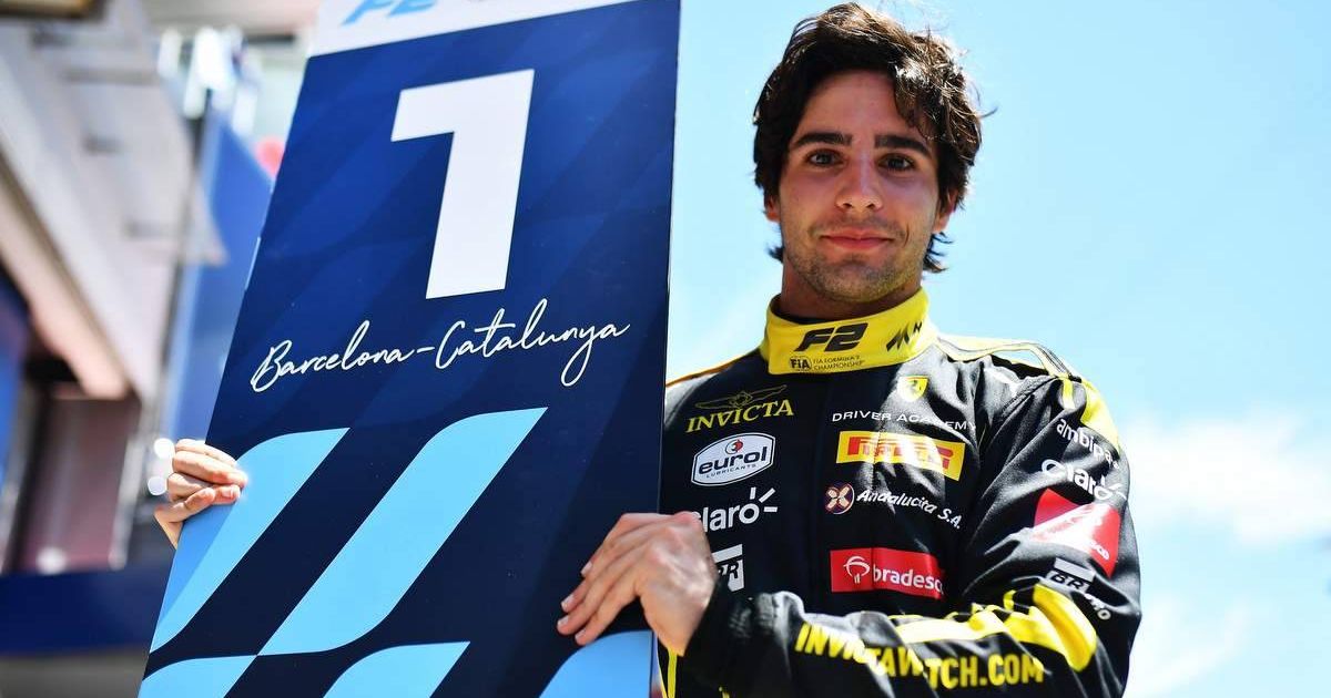 Formula 2 report: Rafael Camara wins strategy lottery for first F2 victory in Barcelona
