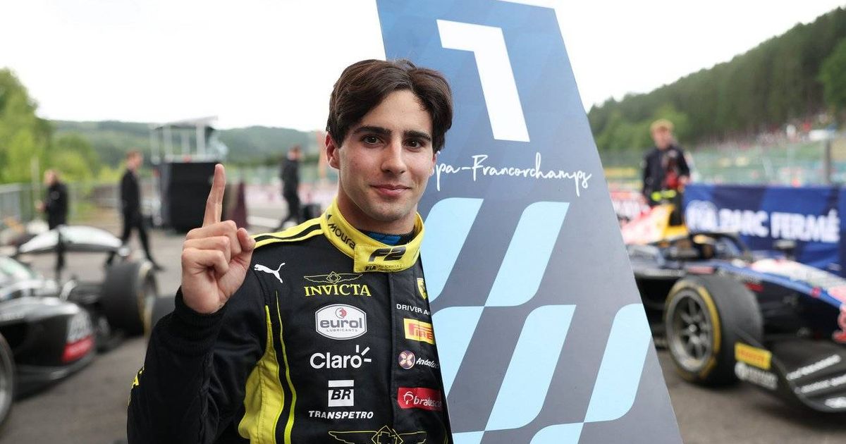 Formula 2 report: Rafael Camara wins at Spa, Nikola Tsolov widens gap at the top
