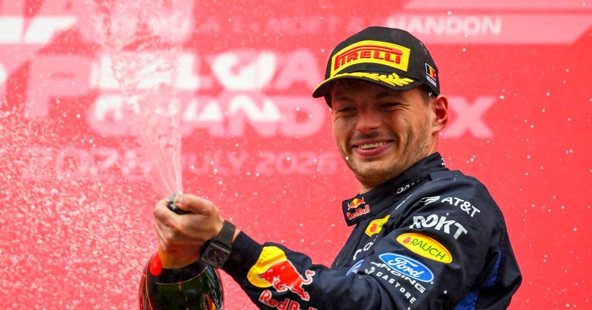 Max Verstappen rues VSC timing as Red Bull celebrate 300th podium at Belgian Grand prix
