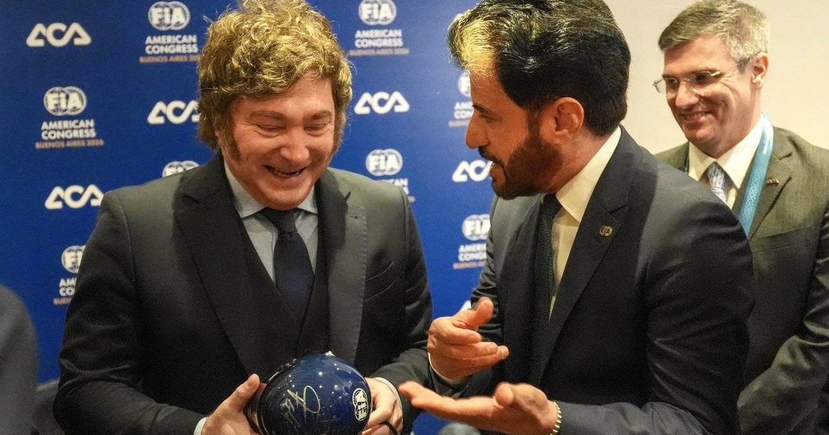 Argentinian President Javier Milei dreams of Formula 1 return to his country