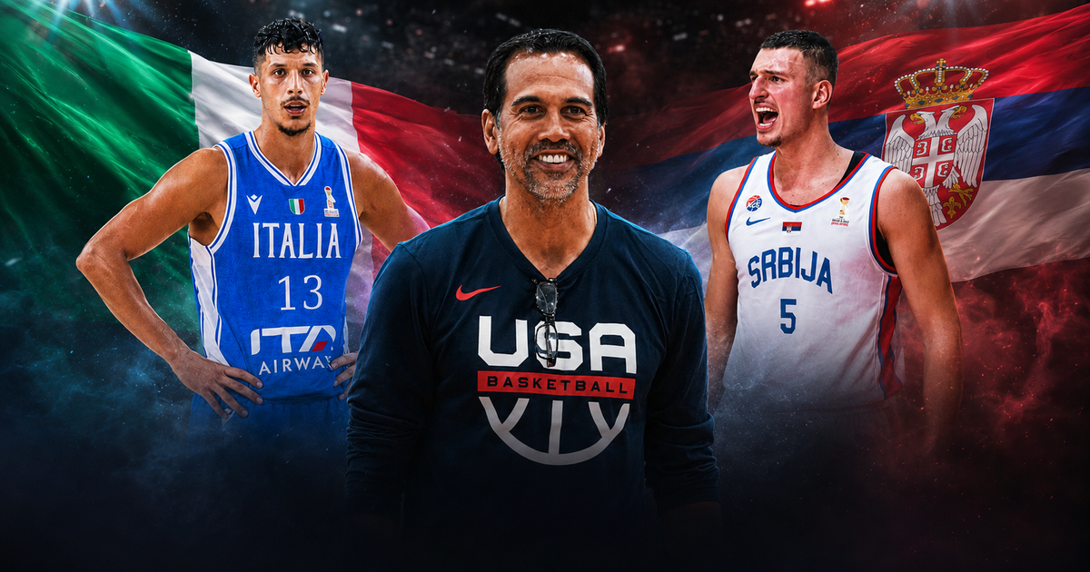 Photo: pianetabasket.com Italia-Serbia, arriva Spoelstra: Fontecchio e Jovic osservati speciali del coach dei Miami Heat