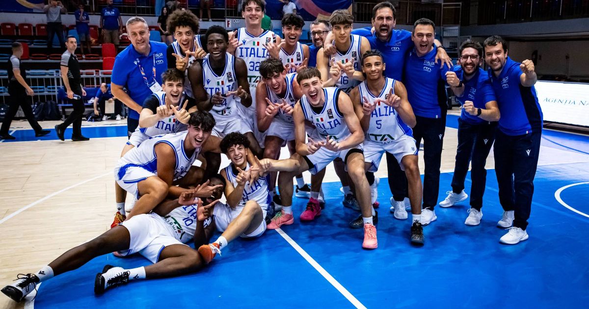 Europeo Under 16m - Prima vittoria Italia, battuto Israele nella lotta al nono posto
