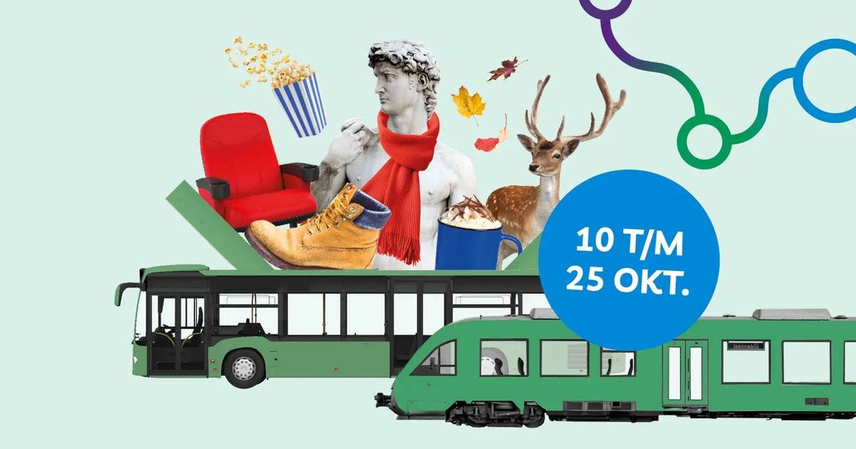 Photo: renkum.nieuws.nl Kinderen reizen in herfstvakantie gratis met bus en regionale trein