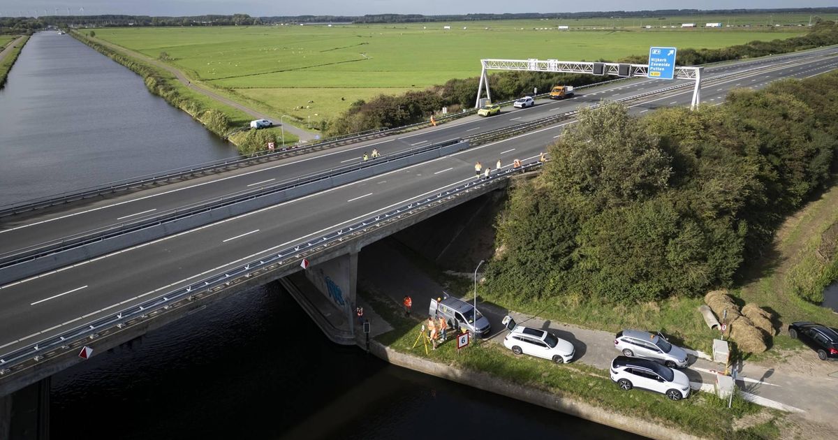 Veiligheid Hardenbergerbrug niet te garanderen, A28 blijft dicht