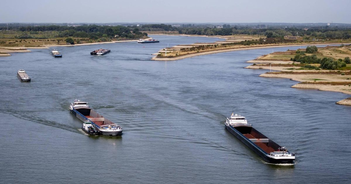 Rijkswaterstaat ziet afvoer van de Rijn nog niet verbeteren