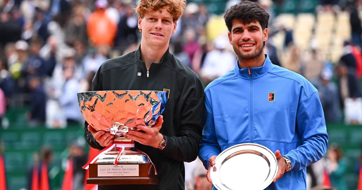 Monte-Carlo triumph pushes Jannik Sinner into first above Carlos Alcaraz