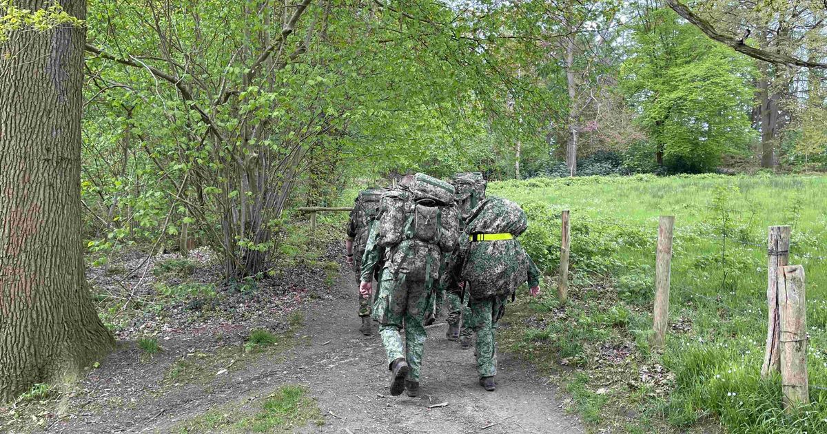 De Koninklijke Landmacht oefent weer in Veldhoven