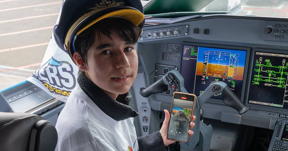 KLM geeft zieke kinderen een onvergetelijke dag