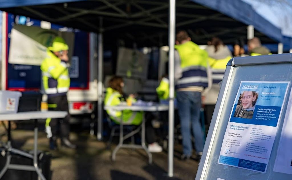 Bijna 700 vrijwilligers bij zoektocht naar vermiste tiener Milan