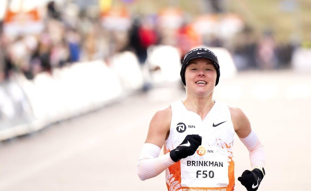 Atlete Brinkman derde bij rentree in halve marathon Egmond