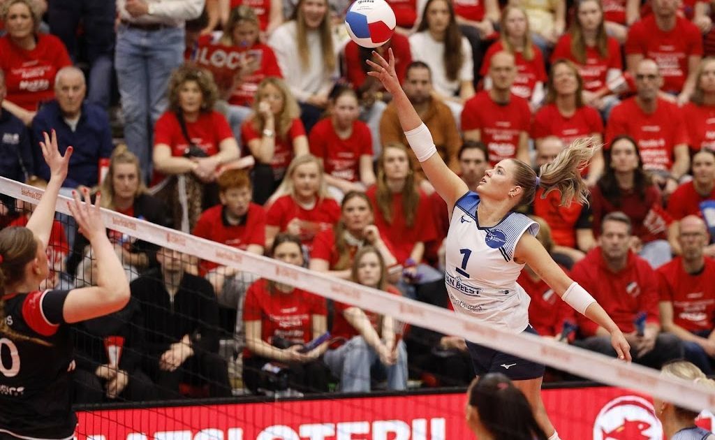 Volleybalsters Sliedrecht voor de achtste keer bekerwinnaar