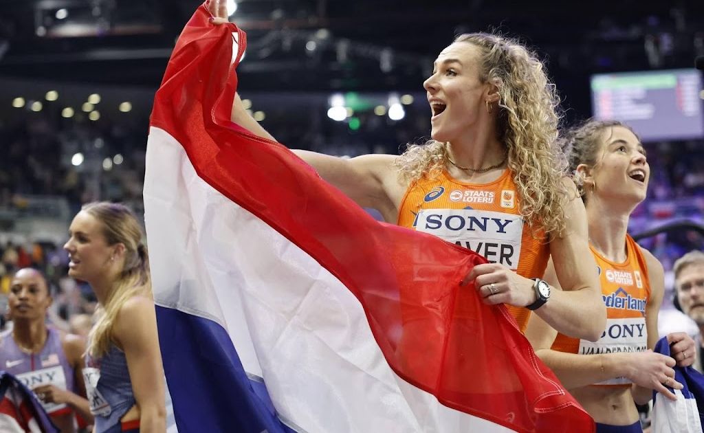 Klaver loopt 400 meter op FBK Games in Hengelo
