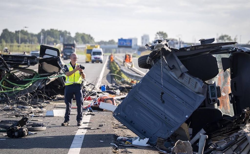 'Heel veel engeltjes op schouders bij busongeluk A28'