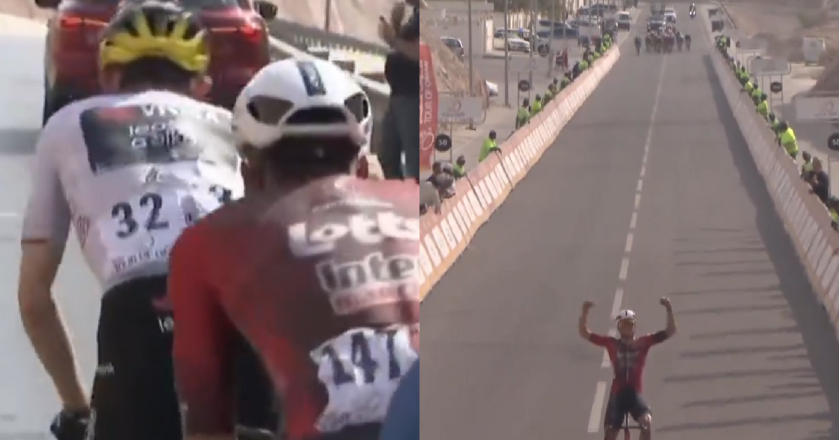 Visma youngster hoovers up points in Oman, but Veistroffer steals the show with stage win