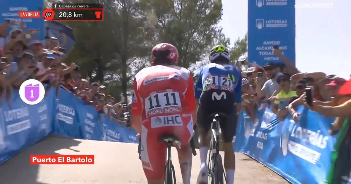 2026 Vuelta a España stage 6 result | Pogačar with a near miss
