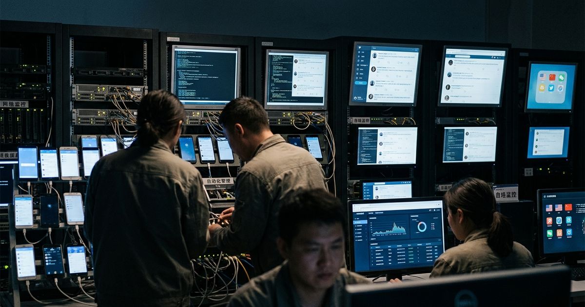 Massive Chinese Bot Farm Caught Sabotaging American AI Growth on X
