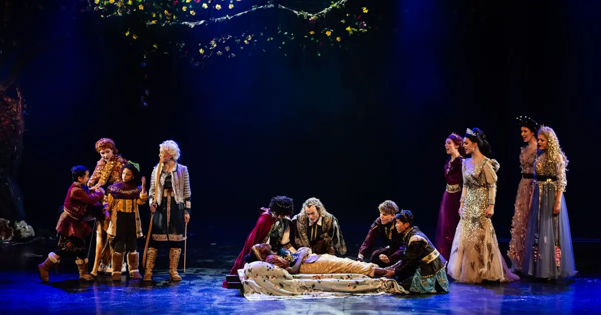 Xiao Song (14) in Sneeuwwitje de musical, 'terug naar de kern'