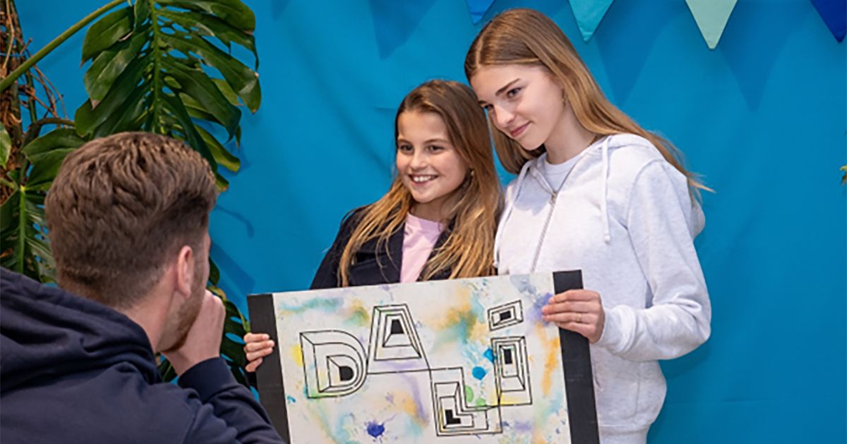 Aanmelden op het Dalí College een echt feestje