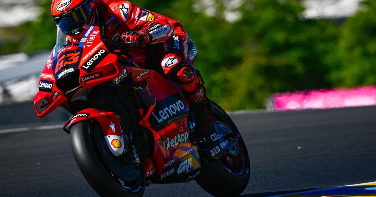 MotoGP Le Mans: Bagnaia pole da record, doppietta Ducati