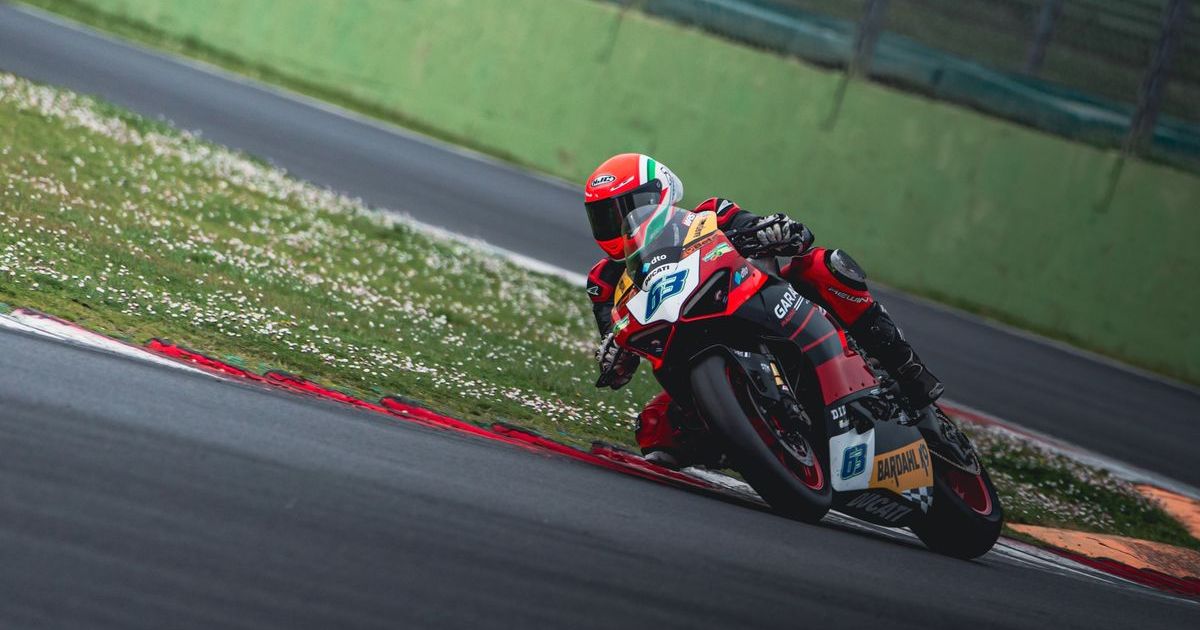 Davide Stirpe a tutto gas con Garage 51 nel CIV Supersport 2024