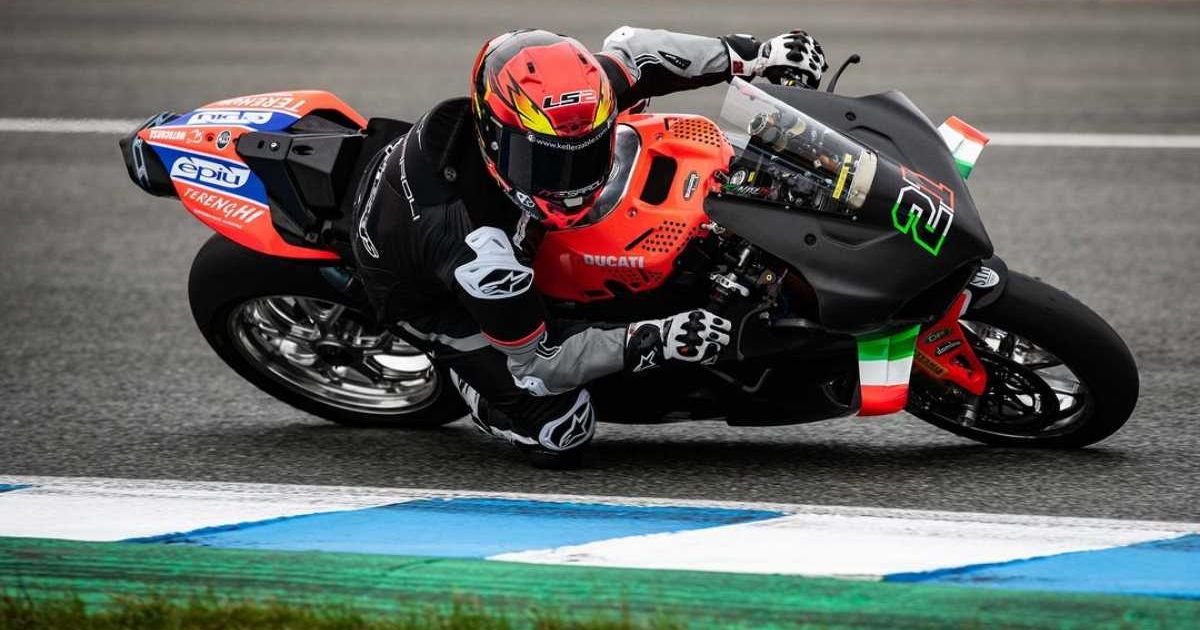 Ramon Rinaldi Superbike, Rinaldi lascia Jerez col sorriso: