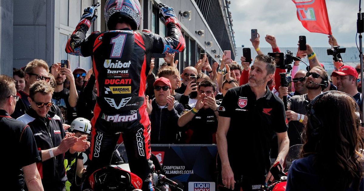 Civ SBK, Michele Pirro domina gara 2 "Devono ancora fare i conti con me"