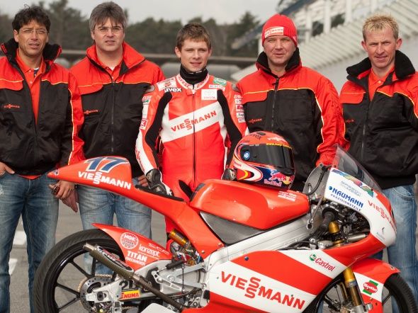 Max Viessmann Racing 125cc: Viessmann Kiefer Racing si svela a Hockenheim
