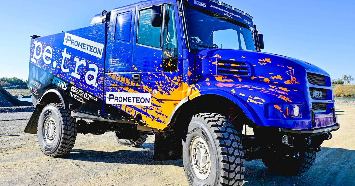 Prometeon, il primo pneumatico della Serie 02 debutta alla Dakar