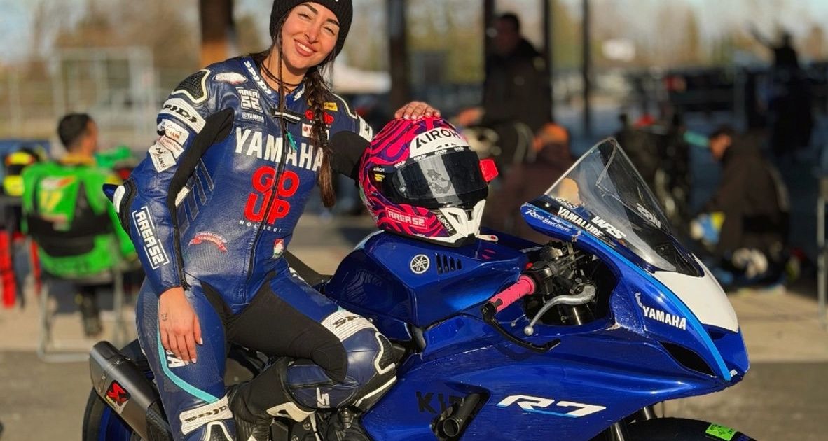 Alessia Tonini nel CIV Femminile 2026 con lo sponsor di un top team Ducati
