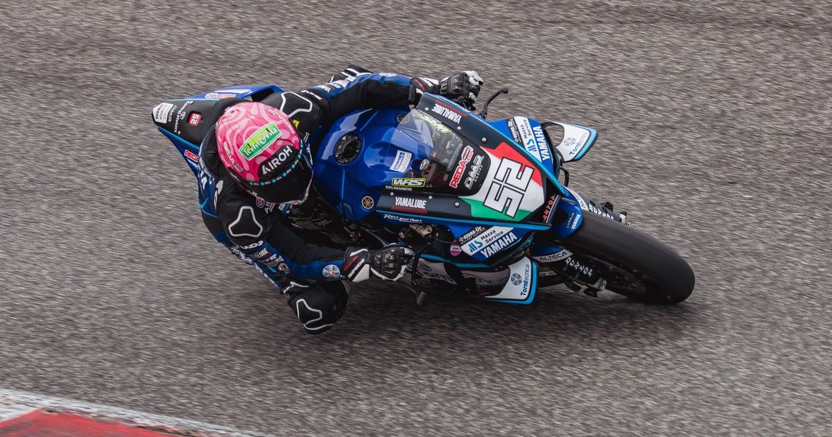Alessandro Delbianco mago della pioggia nel CIV Superbike al Mugello