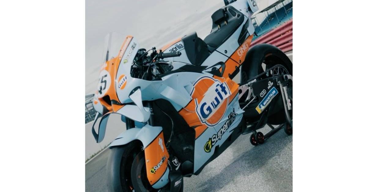 Track House Racing Team MotoGP, Trackhouse Aprilia in Gulf: omaggio alla Ford GT40