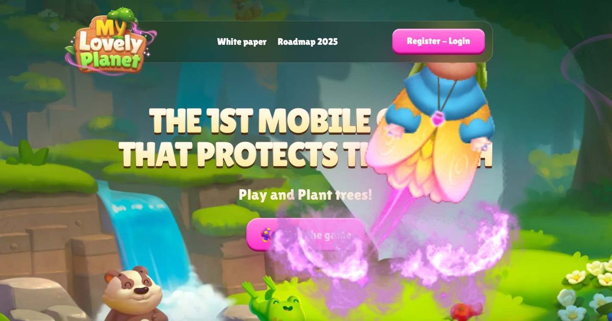 My Lovely Planet wordt de allereerste Web3-game die wordt erkend door ...