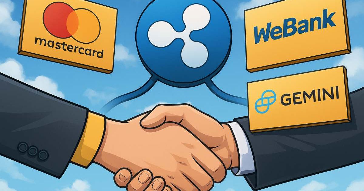 Webbank Ap Card Screen Ripple slaat handen ineen met Mastercard, WebBank en Gemini voor RLUSD ...
