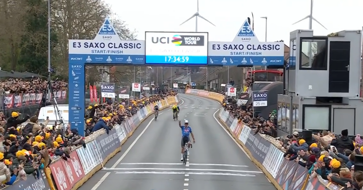 Results E3 Saxo Classic 2026 | Incredible finale! Mathieu van der Poel ...