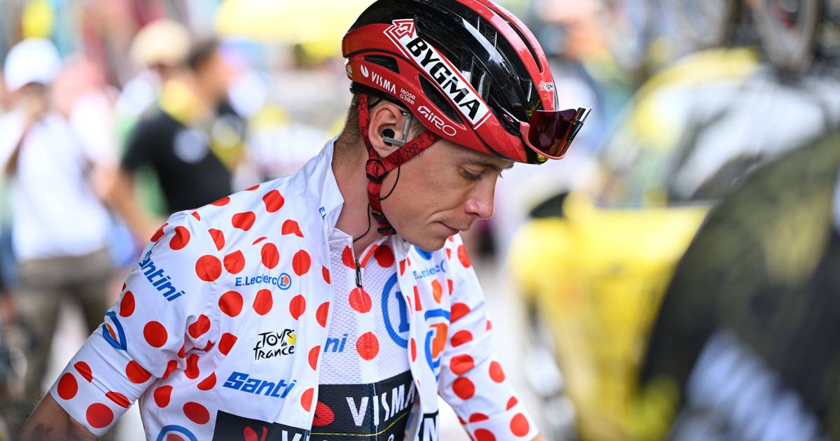 "They did what they had to" - Jonas Vingegaard back home after