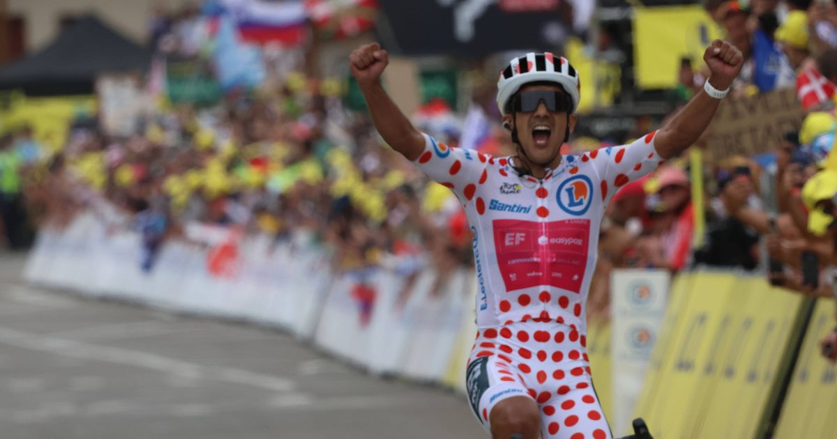 Richard Carapaz Wins 2026 Tour De France Super Combativity Award After Richard Carapaz Wins 2026 Tour De France Super Combativity Award After