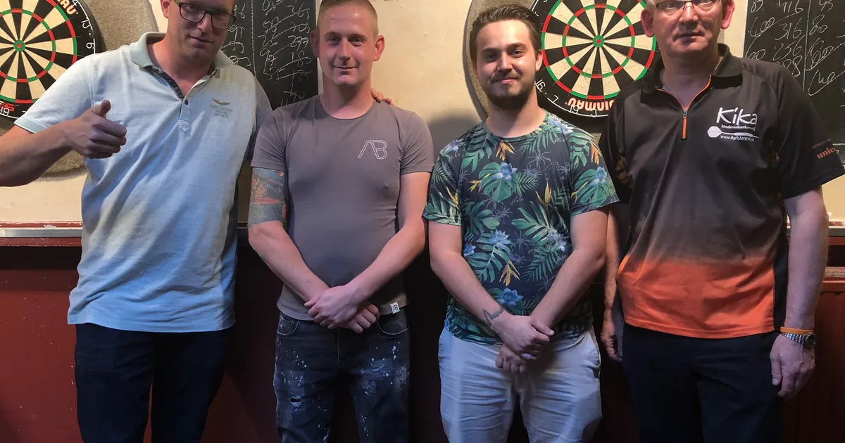 Brian Raman wint single en koppels bij Open Ranking De Valk