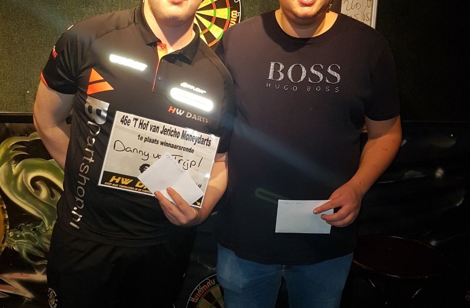 Danny van Trijp winnaar 46e Café ’T Hof van Jericho Moneydarts