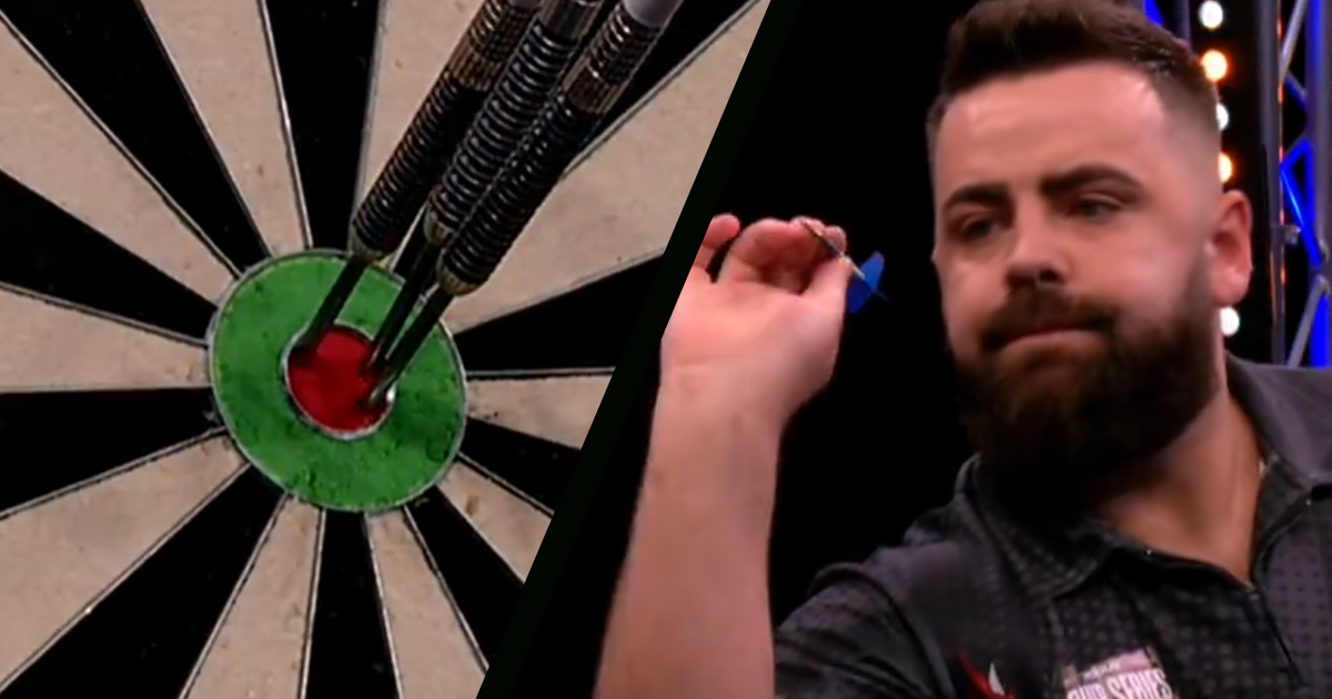 VIDEO: Darter Justin Smith verbetert wereldrecord met meeste pijlen in ...