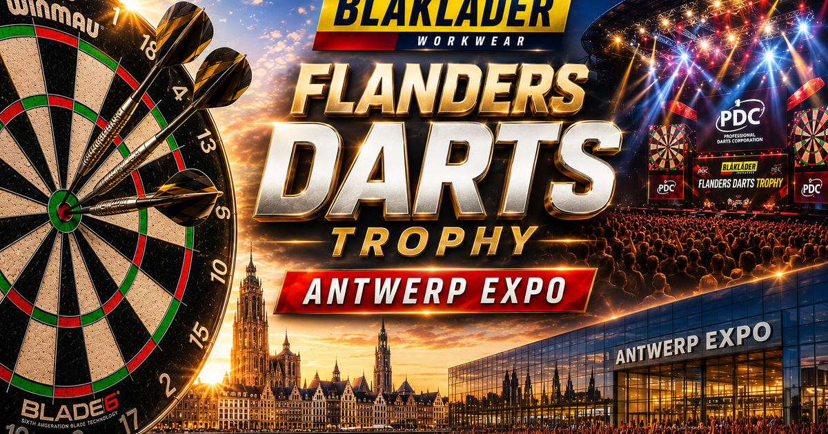 Flanders Darts Trophy 2026: uitslagen, loting, speelschema ...