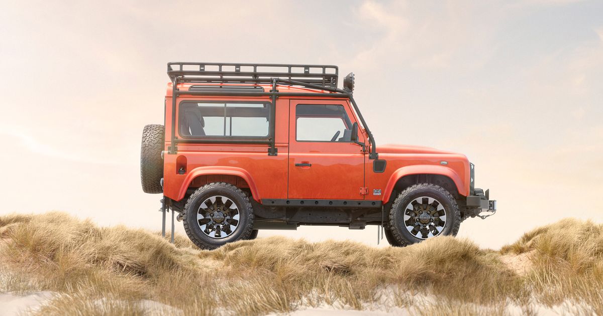 Defender Open Van Land Rover Classic Defender V8 van Works Bespoke