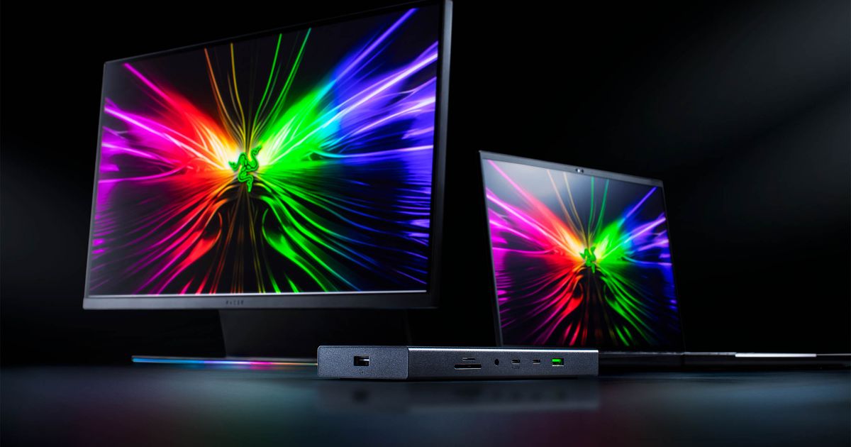 Lorry Hub Razer Razer USB 4 Dock: De ultieme hub voor gamers en professionals