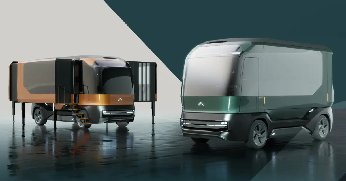 De transformer-achtige 'eTH' van AC Future is de camper van de toekomst