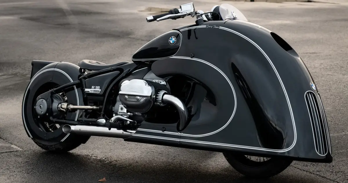 Deze limited edition van de BMW R18 is een brute monster op twee wielen